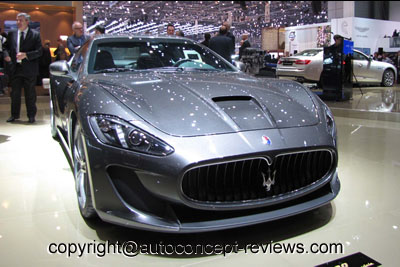 Maserati GranTurismo MC Stradale with four seats